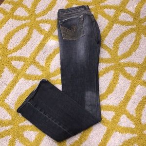 Gray Stitched Citizens Jeans